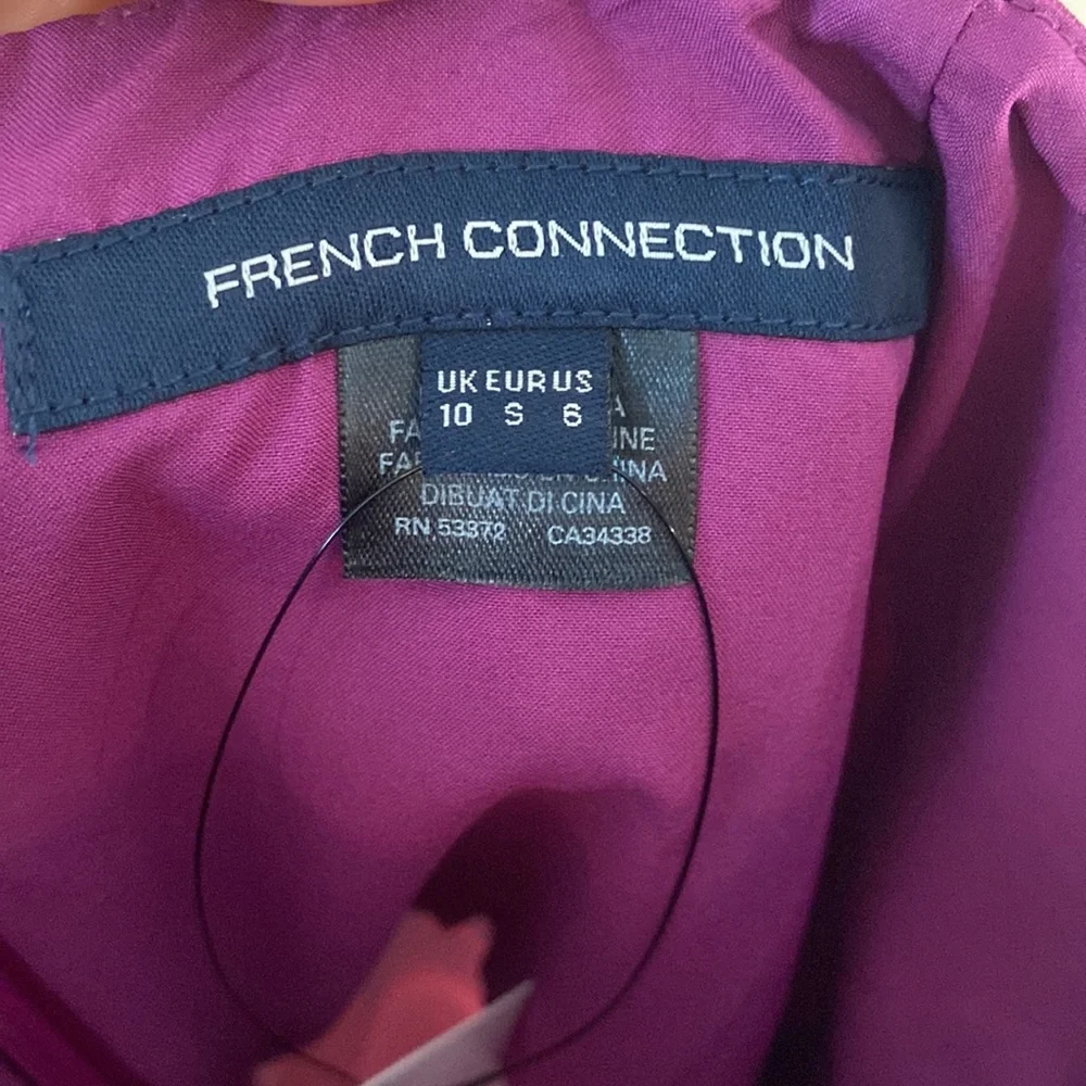 NWT French Connection Tropical Print Fit & Flare Mini Dress - Picture 3 of 5